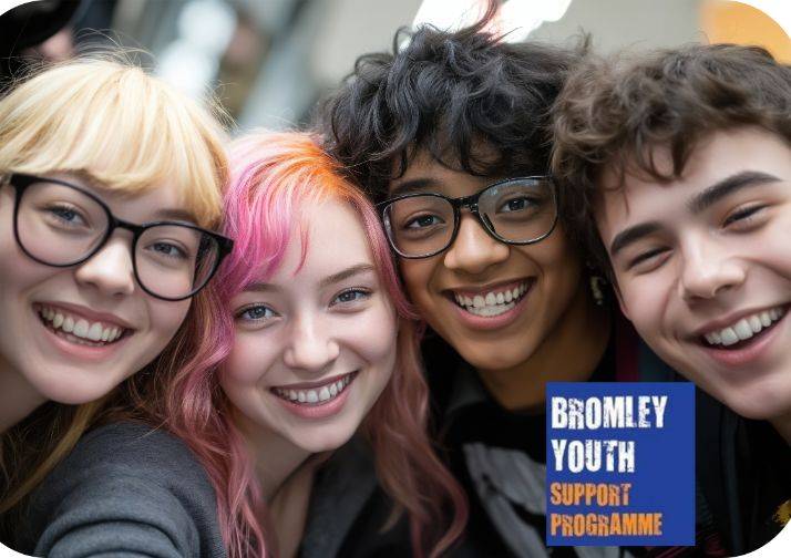 teenagers smiling
